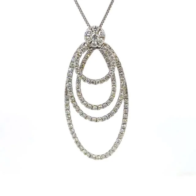 K18WG ダイヤモンド ペンダント
0.930ct 

一つ一つの円は繊細な輝きですが、それが合わさり、動きのあるデザインになることで華やかで遊び心のある一点になります😊

《金・プラチナ製品買取》
使わなくなったネックレス、壊れたリングなど地金製品を高額査定で買い取り致します。 宝石の買取もご相談下さい。

《毛皮・宝石下取り》
使わなくなった毛皮製品、宝石をお支払いの一部にご利用いただけます。

#ダイヤモンド 
#ジュエリー 
#ラグジュアリー 
#交詢ビル 
#ジュエリー好きさんと繋がりたい