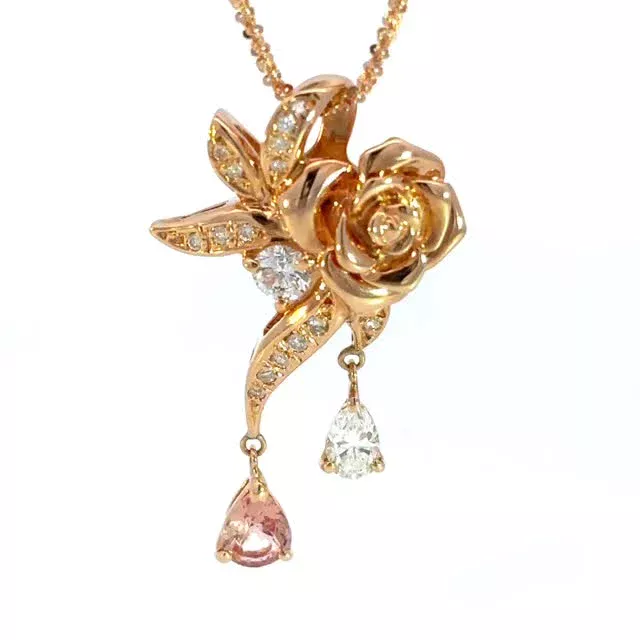 K18PGピンクサファイア ペンダント
0.512ct D0.36ct

ピンクサファイアとローズ、リボンを思わせるデザインの組み合わせがとってもsweetでロマンティック💕ピンクゴールドの地金がさらにガーリーさを引き立ててます。女子力高めの一点です😉

《金・プラチナ製品買取》
使わなくなったネックレス、壊れたリングなど地金製品を高額査定で買い取り致します。 宝石の買取もご相談下さい。

《毛皮・宝石下取り》
使わなくなった毛皮製品、宝石をお支払いの一部にご利用いただけます。

#ダイヤモンド 
#ジュエリー 
#ラグジュアリー 
#交詢ビル 
#ジュエリー好きさんと繋がりたい